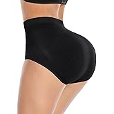ACPLK Butt Lifter Panties Padded Underwear for Women Seamless Booty Pads Hip Enhancer Butt Lifting Shapewear Black