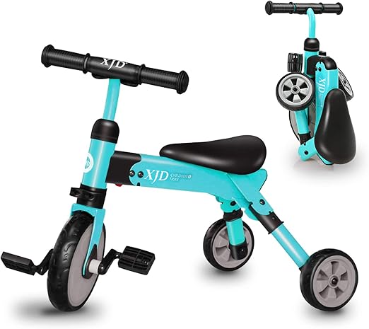 Amazon.com: Triciclo 2 en 1 para niños de 2 a 4 años, triciclo para niños y niñas, triciclo para niños de 2 a 4 años, triciclo para niños de 3 ruedas, triciclo