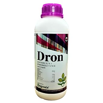 KUL Dron (Azoxystrobin 18.2% + Difenoconazole 11.4% SC) Systemic Fungicide (1liter)