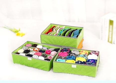 Brander Bamboo Derived Rayon Foldable Drawer Dividers Organizer