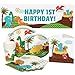 Little Dinosaur 1st Birthday Party Package for 16 Guests