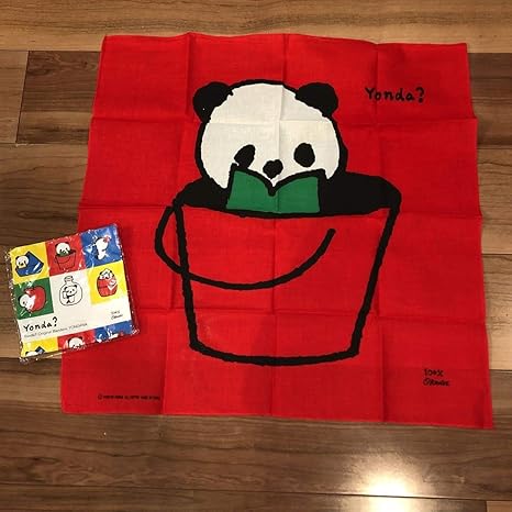 Amazon Co Jp 付録貴重 配布限定のyoeda パンダの大判 ハンカチ バンダナ 角川書店 ホビー