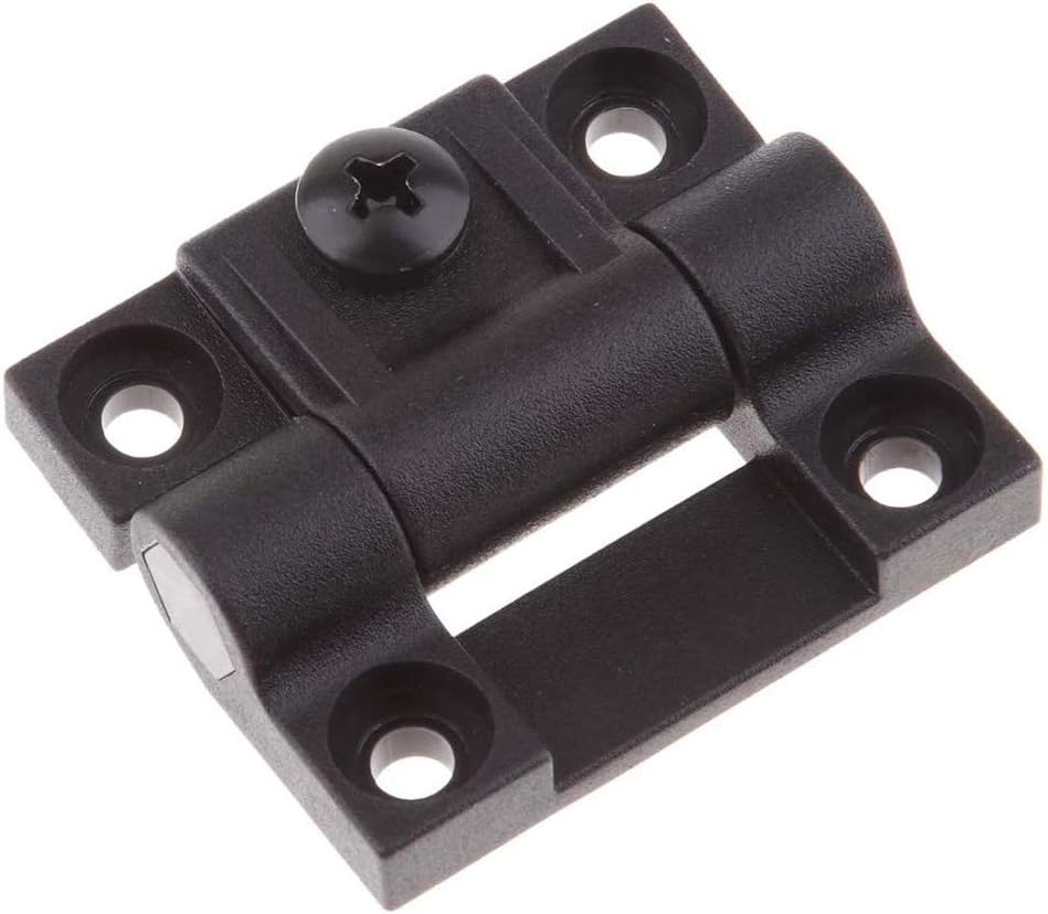 POFET 5pcs Torque Hinge Position Control Replacement for Southco E6-10-301-20 Black,Zinc Alloy Adjusts Shaft Torque Middle Shaft Adjustable Torque Friction Resistance - Image 5