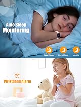 Mgaolo Kids Smart Watch Boys Girls Fitness Tracker Heart Rate Sleep Monitor view 5