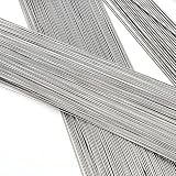 VIGAN 20PCS 50CM Stainless Steel Spring Wire 0.2-3MM (1.6MM) Straight Hard Wire view 5