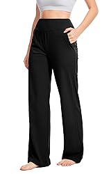 Talovee Yoga Pants Women Wide Leg Pants High Waist