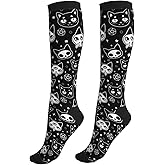 Mshutbna Compression Socks Knee High Circulation Support Socks For Women Men Athletic Running Work Hiking Cycling Travel