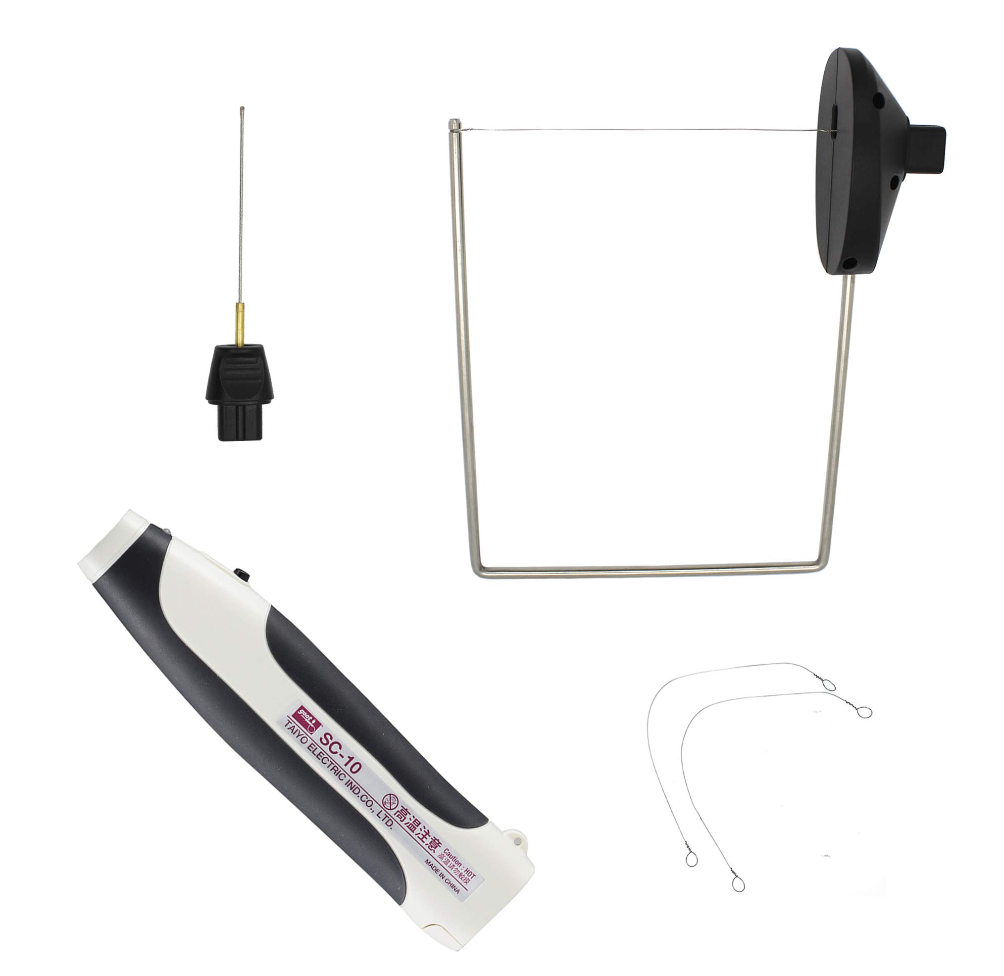 太洋電機産業(goot) コードレス発泡スチロールカッター 電池4本式 替ニクロム線2本セット SC-10商品画像