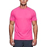 Zengjo Athletic T Shirts for Men,Quick Dry Gym Workout Running Sport Moisture Wicking Short-Sleeve Crewneck Tee