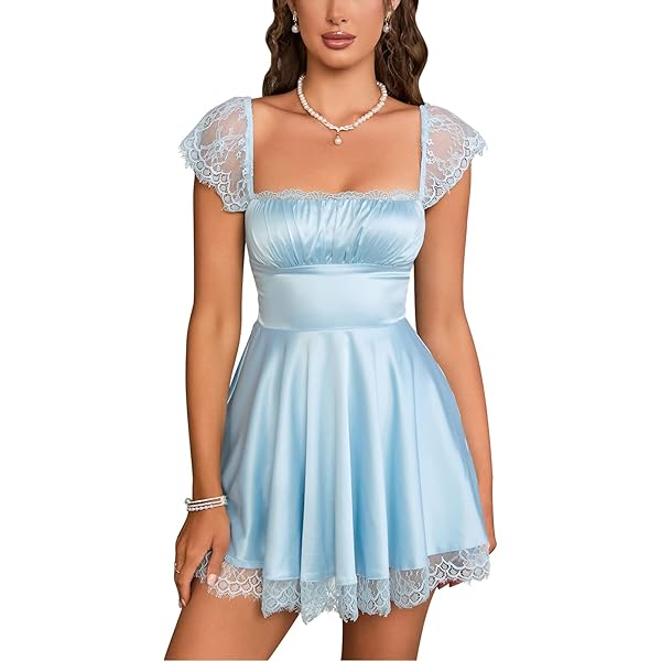 sachin and babi light blue dress women slip dress sleeveless mini dress wings fairy