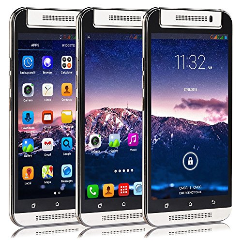 Indigi BLACK 3G SmartPhone 5.5in Android Phablet (FACTORY UNLOCKED) NEW Rotating Camera
