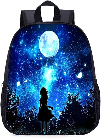 blue galaxy backpack