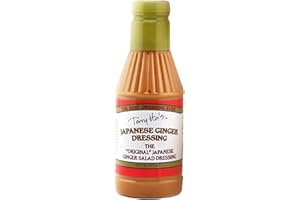 TERRY HO'S YUM YUM SAUCE Japanese Ginger Dressing 16 oz - Gluten - Free - Sesame Sauce for Salad, Dipping, Marinade - Perfect for Asian Food, Roasted Chicken, Potato Salad