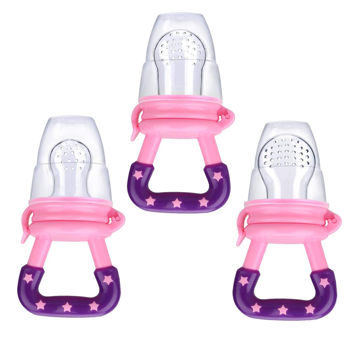 pink baby feeder