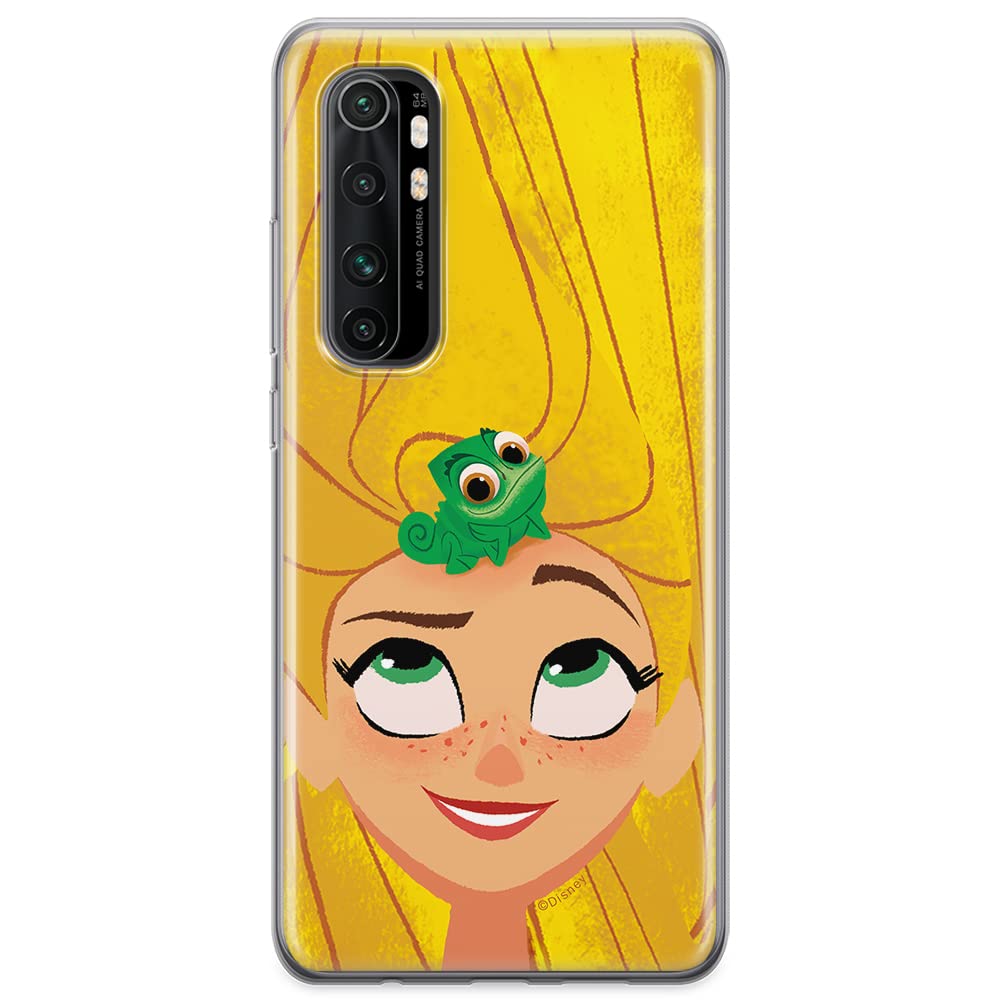 ERT GROUP mobile phone case for Xiaomi MI NOTE 10 Lite original and officially Licensed Disney pattern Rapunzel and Pascal 001 optimally adapted to the shape of the mobile phone, case made of TPU