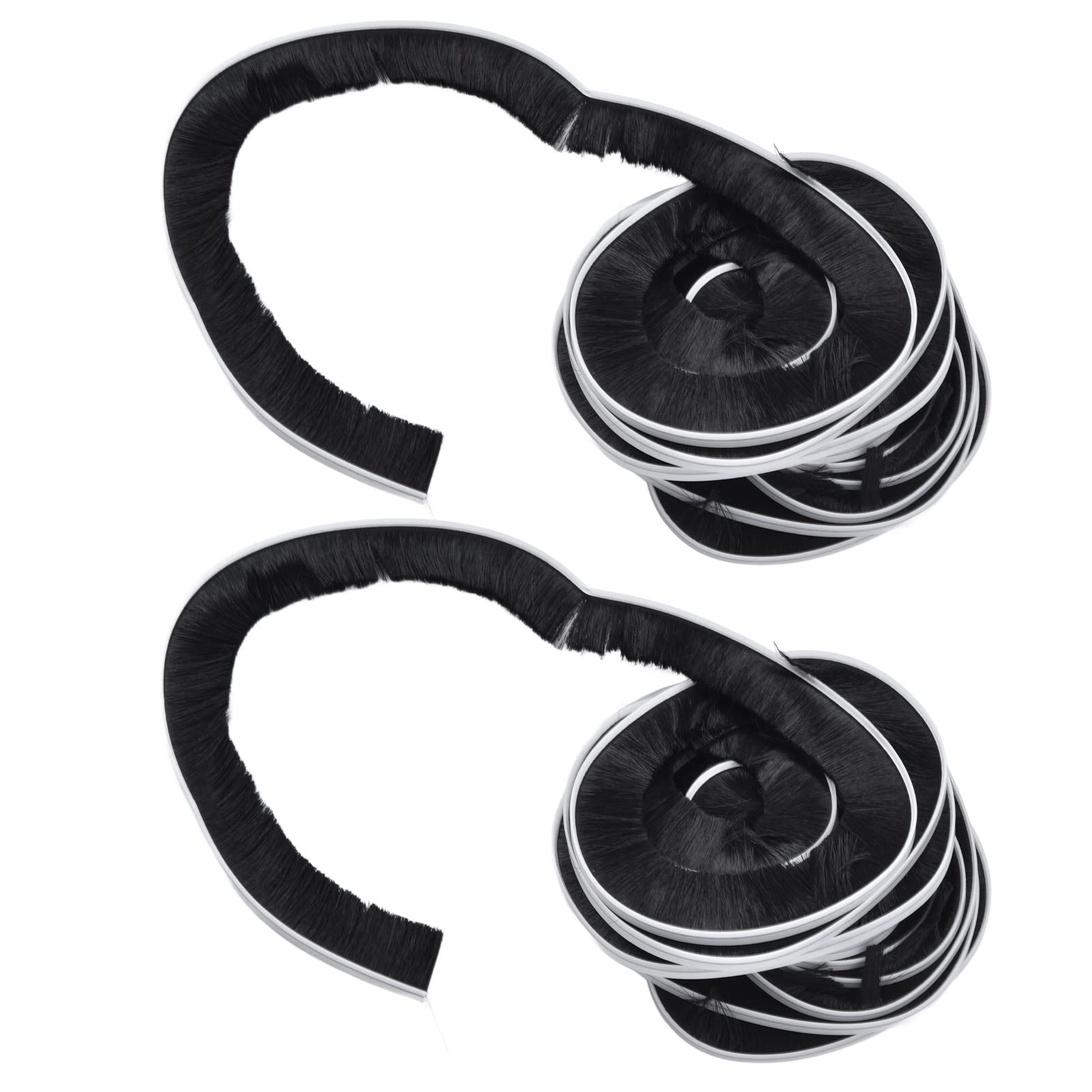 insulation from atmospheric agents Adjustable length Anti-aging plastic material, Atyhao Brush strip for greenhouse for door in Greenhouses Greenhouses