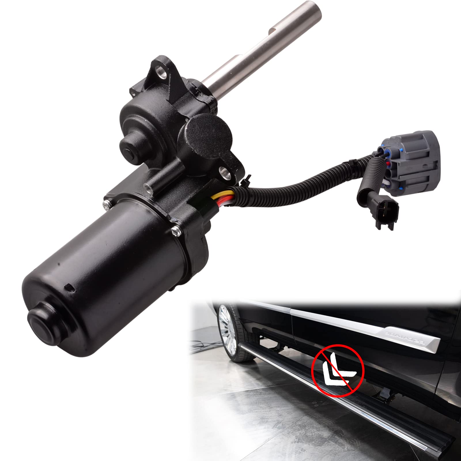 Photo 1 of Predep Front Left Driver Side Power Running Board Motor Compatible for Cadillac Escalade Chevrolet Suburban Tahoe GMC Yukon 2015-2020 Step Board Motor