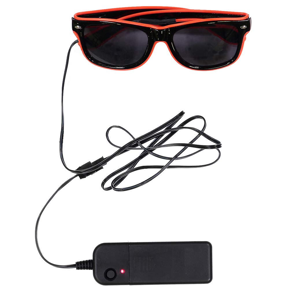 Dress Up America Light Up LED Party Glasses - LED Light Up Glasses for Party and Dress Up Set