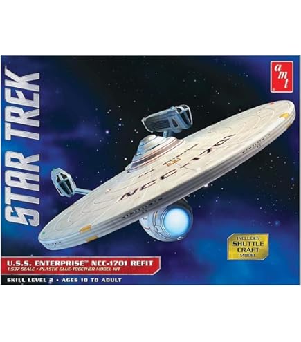 Amazon.com: Bandai Star Trek 1/850 USS Enterprise NCC-1701 (Japan