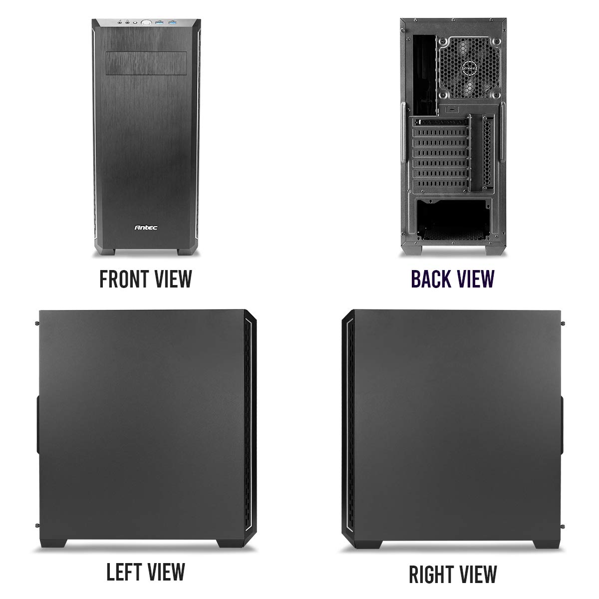 ANTEC 【P7 Silent】拡張性を備えたATX対応ミドルタワーPCケース