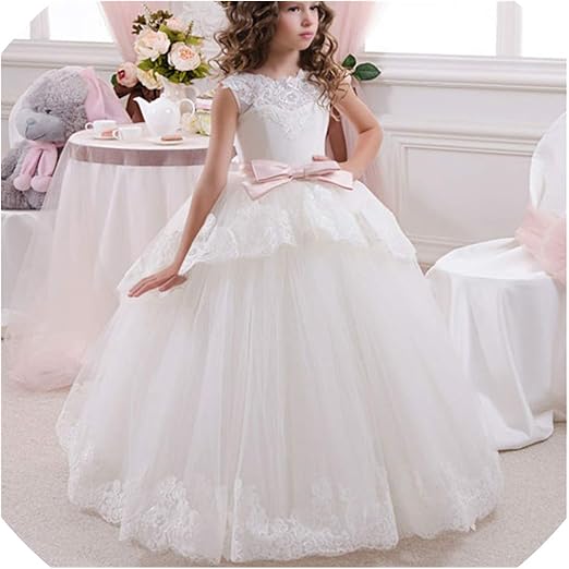 white summer wedding dress