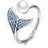 helen de Lete Badminton Sport 925 orecchini in argento Sterling