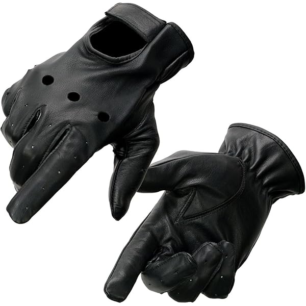 Amazon.com: Milwaukee Leather - SH887 BLACK Men's Deerskin