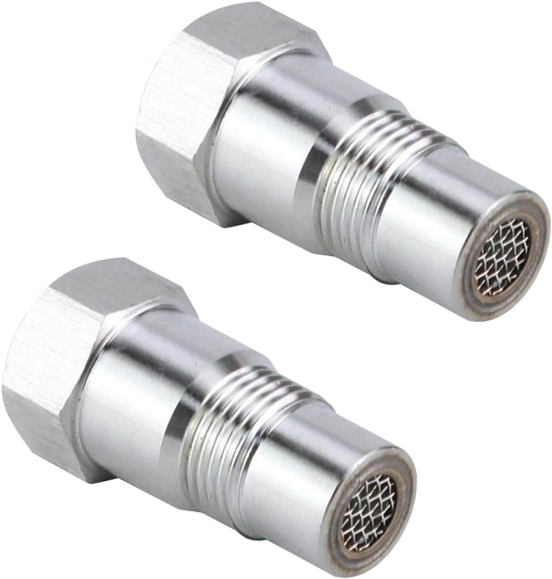 O2 Sensor Protective Shell Plug Adapter M18 x 1.5,2 PCS: Automotive