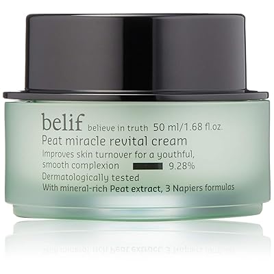 belif Peat Miracle Revital Cream | Anti-Aging Face Cream for Elasticity