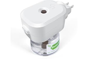 Moskiller Mosquito Repeller, Electronic Mosquito Repellent Plug in, Include 1 Pack 280 Hr Repellent Refills for Home, Bedroom, Office, Kitchen