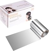 Fuyamp 1 Pack 15 m Hair Foil 12 cm Silver Aluminium Highlighting Roll