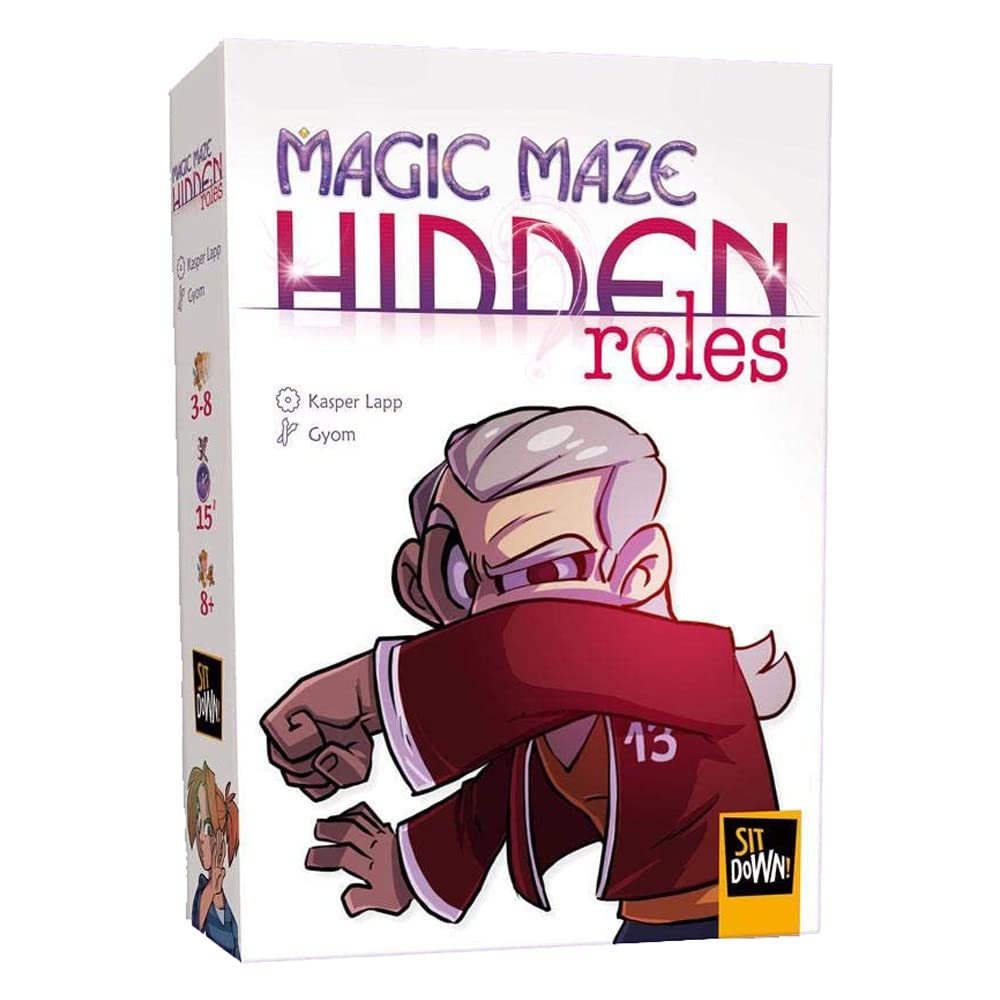 Dude Games Sit Down SIT007EN Magic Maze: Hidden Roles [Expansion]