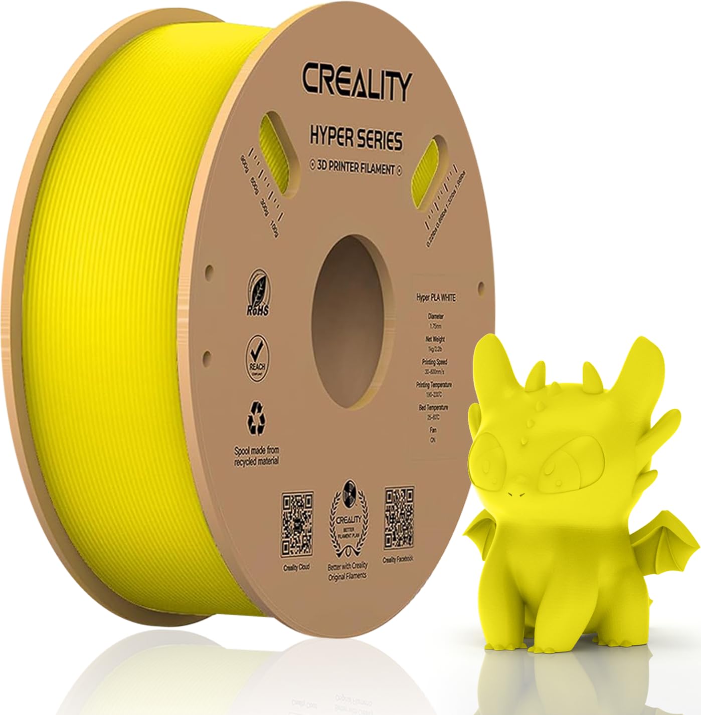 Official Creality Hyper PLA Filament 1.75mm, High