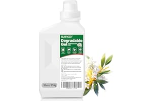 Wenge Urine Super Absorbent, Solidifier - 180 Use Poo Gel for Camping, Eco Absorbent Liquid Waste Gelling and Deodorizing Powder for Outdoor Camping Hiking (Green Jasmine Scent)