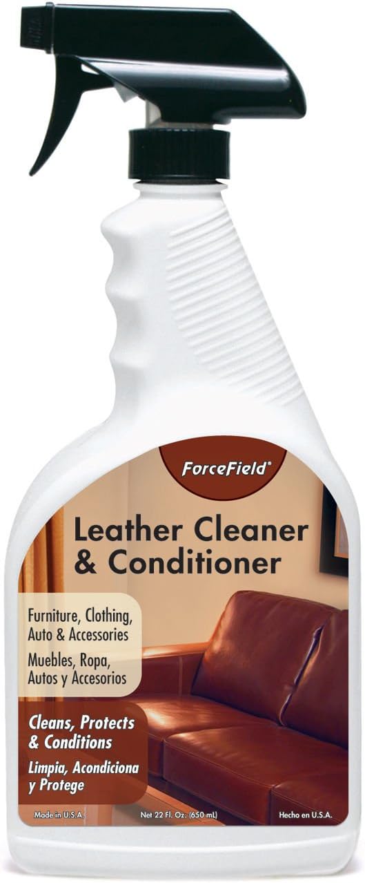 Amazon Com Forcefield Leather Cleaner And Conditioner Automotive