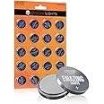 EmazingLights CR2032 Batteries 3 Volt Lithium Coin Cell 3V Button Battery (20 Pack)