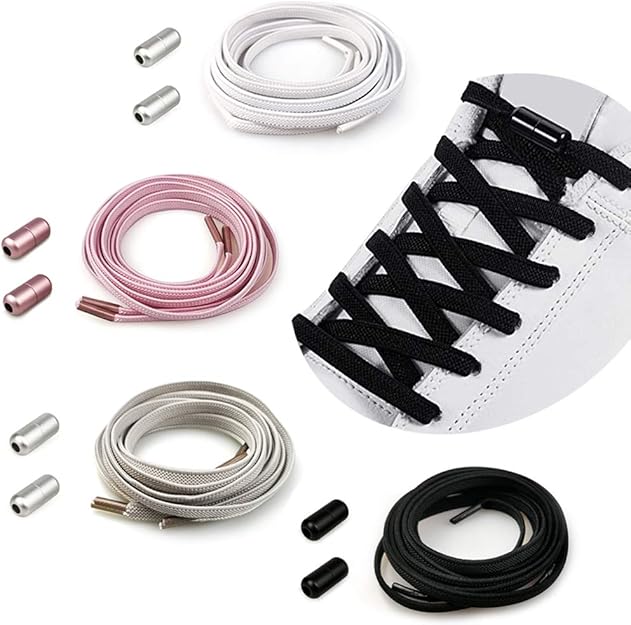 Elastic shoelaces without ties for trainers, shoelaces, rubber laces