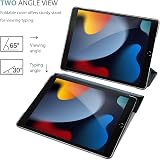 ProCase iPad 10.2 Gen Case 9th 8th 7th Slim Translucent Back Matte Grey view 6