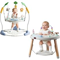 CuddoBaby Baby Jumper 4-Stage Convertible |Montessori -Inspi
