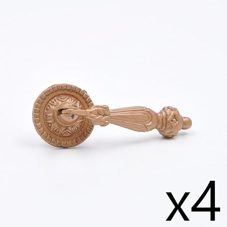 (4 Stück Set) Classic Gold Vintage-Swing- Hängegriffe / Schrankknöpfe