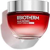 Biotherm Blue Peptides Uplift Firming and Moisturizing Anti-Aging Night Cream, Advanced Formula with Peptides and Life Plankt