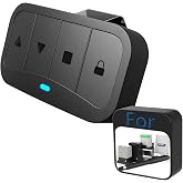 Bl&uuml;tezeit 300-916MHz Remote Control with Visor Clip, Car Universal Remotes for Sliding Gate/Garage Door/Swing Gate/Rolling Door Opener Automatic System