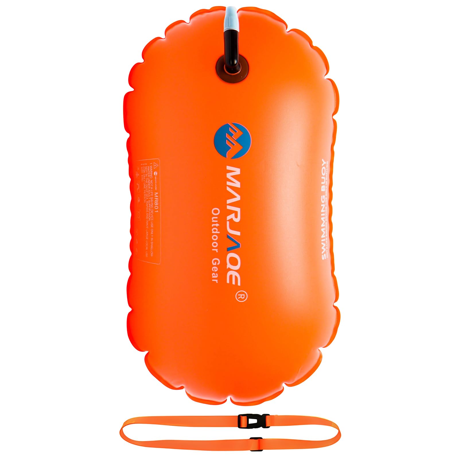 FUNNY HOUSE Swim Buoy 20L Swimming Tow Float Waterproof for Open Water Swimmers and Triathletes Light and Visible Float for Safe Training and Snorkelers