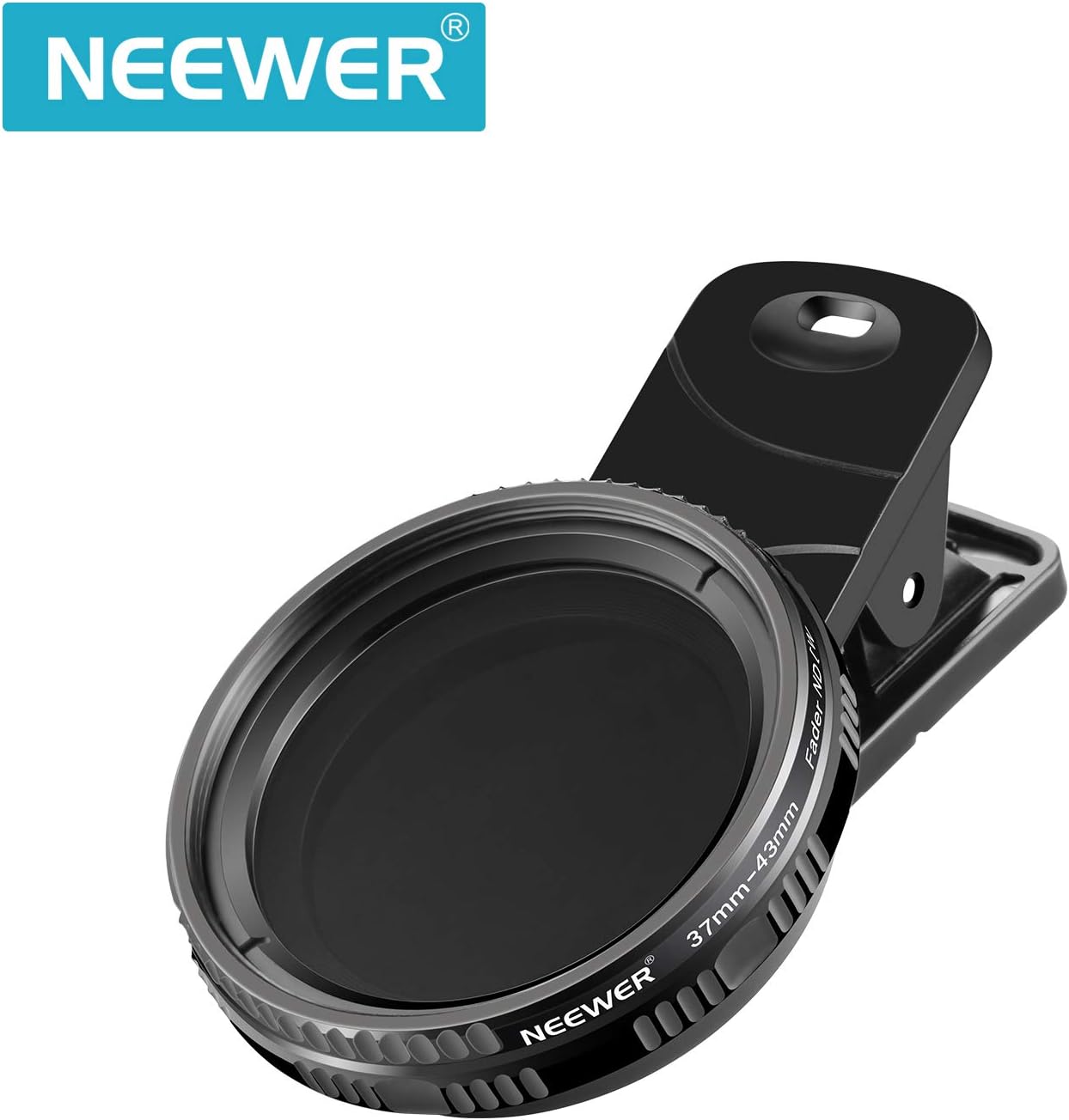 NEEWER 37mm Clip On ND2-ND400 Phone Lens ND Filter Kit: Variable Neutral Density Filter with Phone Clip Compatible with iPhone 15 14 13 Samsung S24 S23 S22 Ultra Android Smartphones iPad - Image 3