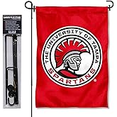 College Flags & Banners Co. Tampa Spartans Garden Flag with Pole Stand Holder