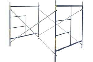 Metaltech SAFERSTACK Single Lift Scaffold Set - 5Ft. x 5Ft. x 7Ft., Model# M-MFS606084 by Metaltech
