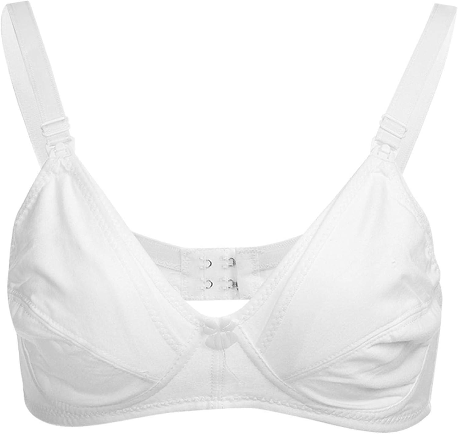 Mutuer MutterschaftsStillschlafBH zum Stillen, Baumwollfront Offener MutterschaftsStillBH