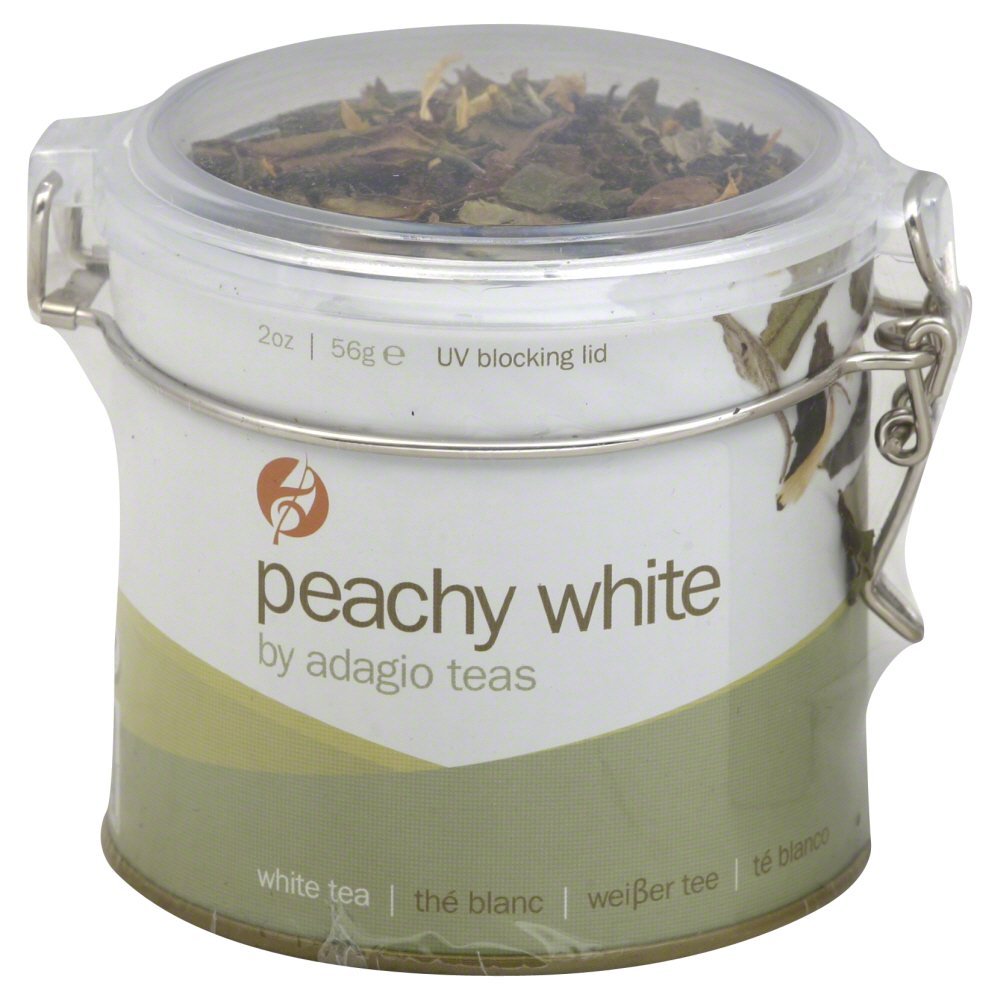 Adagio Teas ClearTop Tin Herbal Tea, Rooibos Vanilla, 4