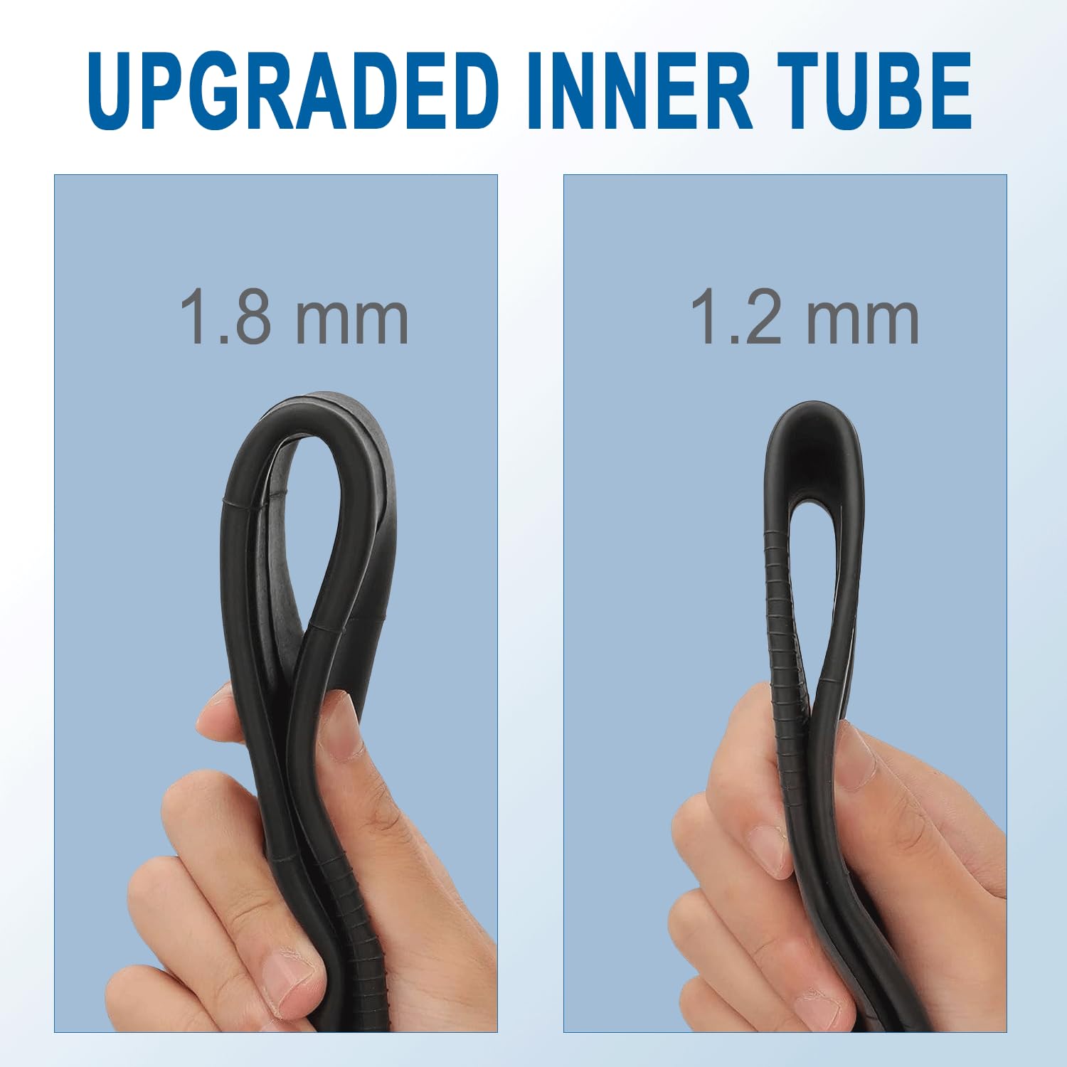 GLDYTIMES 8.5 Inch Scooter Tire, 50/75-6.1 Inner Tube Tire for Gotrax GXL V2 XR Apex XL Rival Hiboy S2 Hover 1 iScooter Electric Scooter Replacement Wheels, 8.5 '' 8 1/2x2 Front Rear Pneumatic Tyre