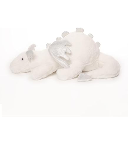Amazon.com: Apricot Lamb Toys Plush White Lying Dragon Dinosaur